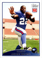 2009 Topps Andre Brown #373 Rookie