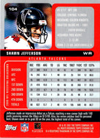 2001 Topps eTopps Shawn Jefferson #104