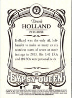 2014 Topps Gypsy Queen Derek Holland #20