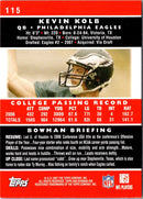 2007 Bowman Kevin Kolb