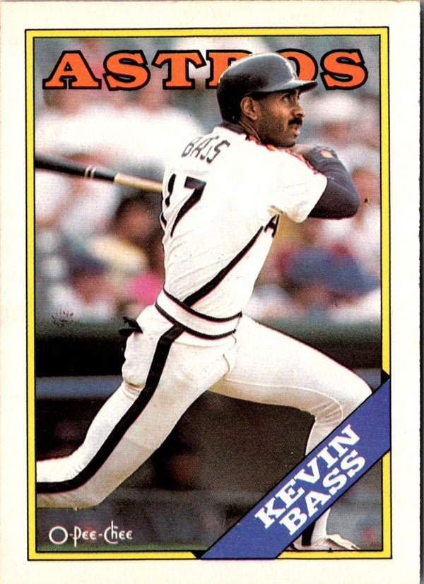 1988 O-Pee-Chee Kevin Bass #175