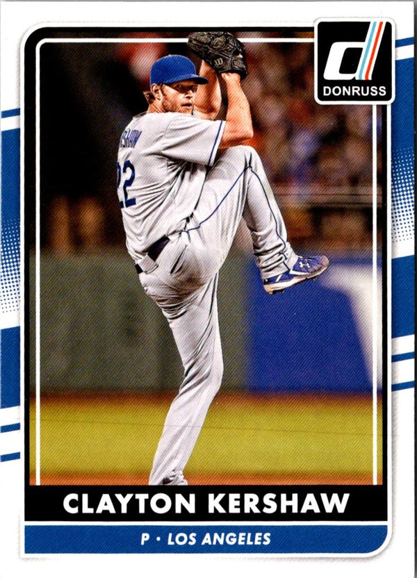 2016 Donruss Clayton Kershaw #53