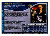 1997 Bowman CHL Josh Holden #114