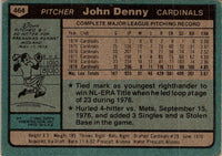 1980 Topps John Denny #464