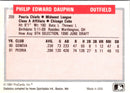 1991 ProCards Tomorrow's Heroes Phil Dauphin
