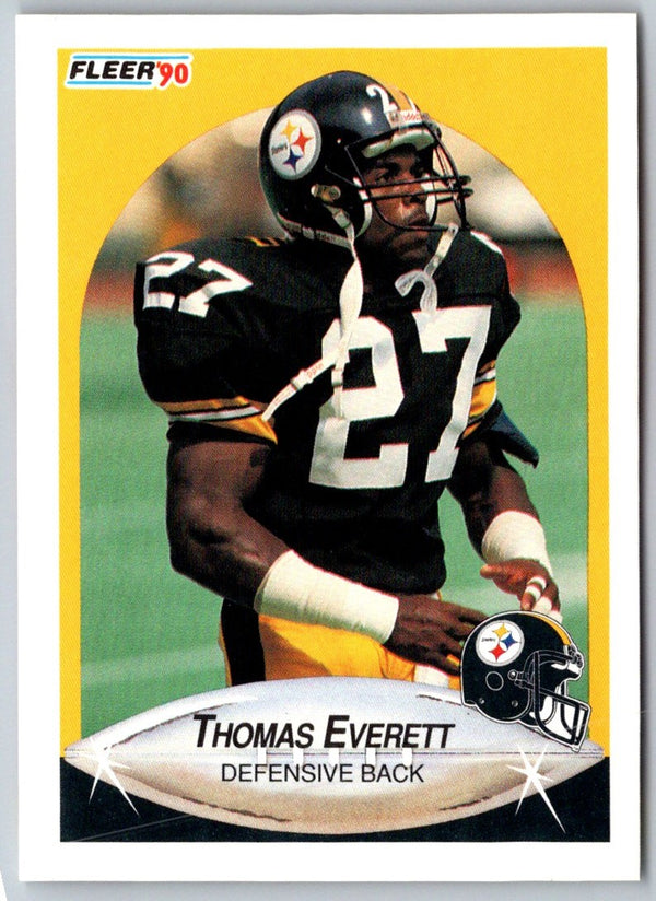1990 Fleer Thomas Everett #141