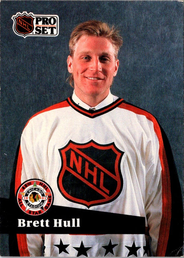 1991 Pro Set French Brett Hull #290