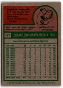 1975 Topps Ed Kirkpatrick