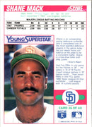 1988 Score Young Superstars II Shane Mack