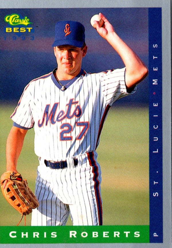 1993 Classic Best Chris Roberts #252