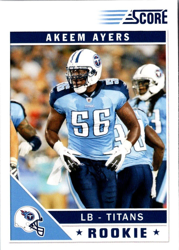 2011 Score Akeem Ayers #305 Rookie