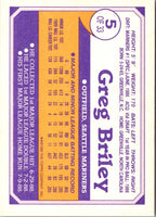 1990 Topps Toys'R'Us Rookies Greg Briley #5