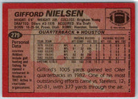 1983 Topps Gifford Nielsen #279