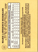 1985 Donruss Mark Huismann