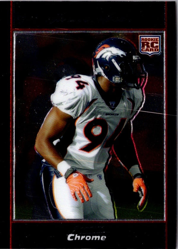 2007 Bowman Chrome Jarvis Moss #BC7 Rookie