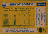 1982 Topps Randy Logan #451 EX