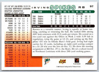 1998 Score Irving Spikes #97