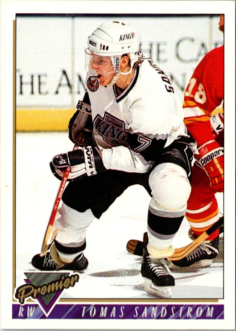 1993 Topps Premier Tomas Sandstrom