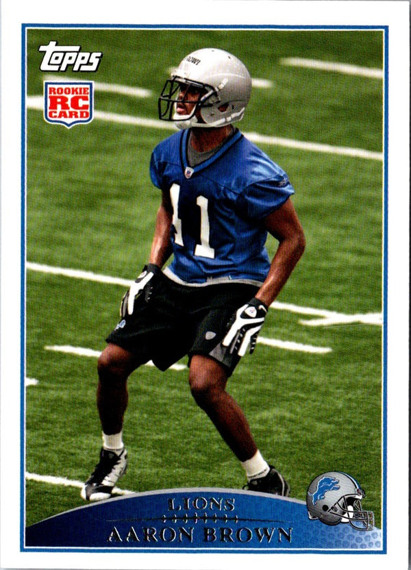 2009 Topps Aaron Brown #331 Rookie