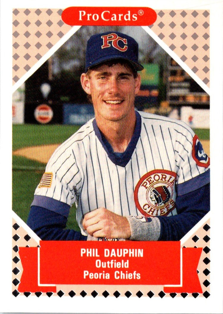 1991 ProCards Tomorrow's Heroes Phil Dauphin