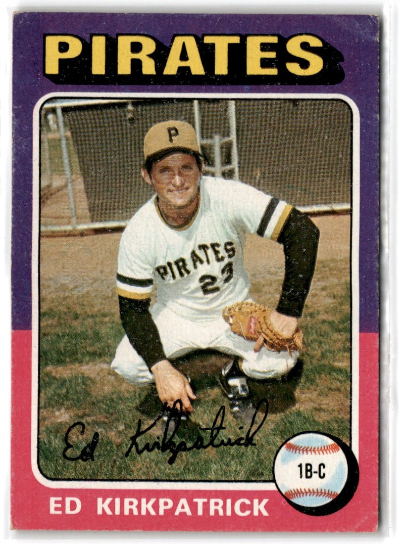 1975 Topps Ed Kirkpatrick