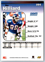 1999 Donruss Elite Ike Hilliard #094