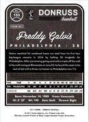 2017 Donruss Freddy Galvis