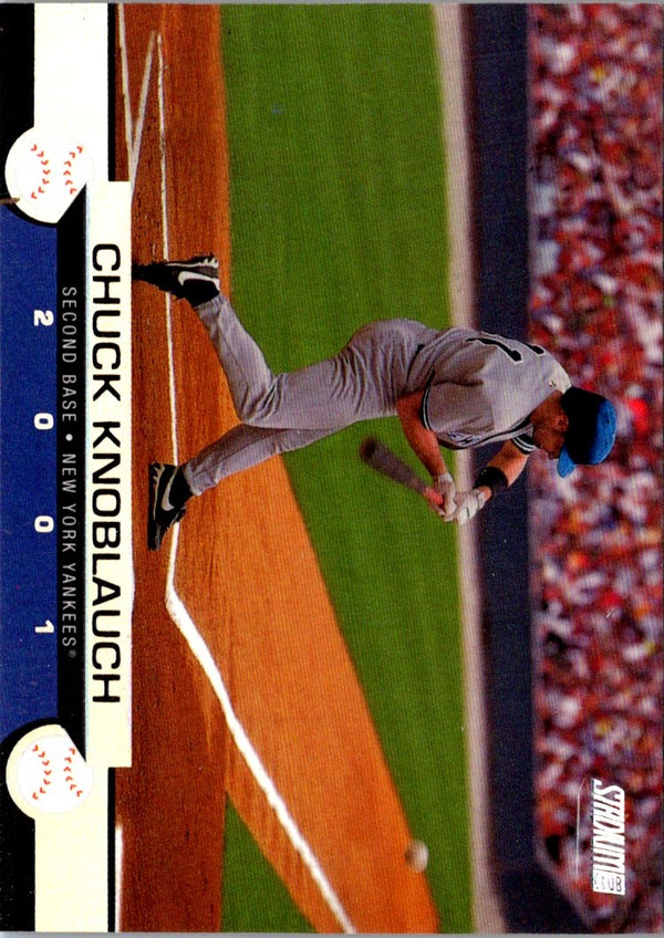 2001 Stadium Club Chuck Knoblauch #79