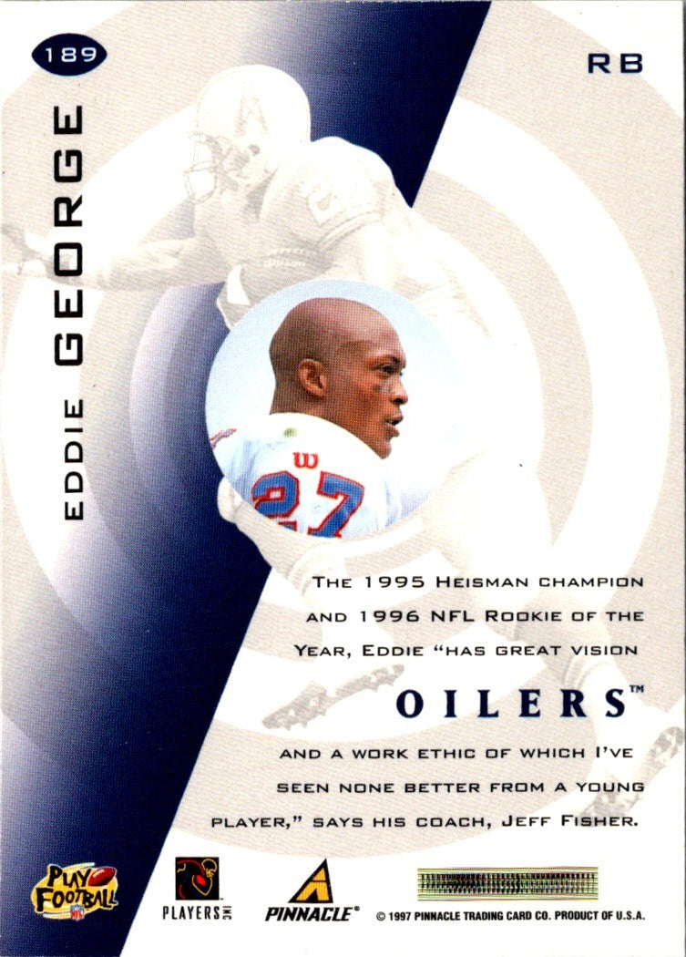 1997 Pinnacle Eddie George