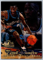 1996 Flair Terrell Brandon #55