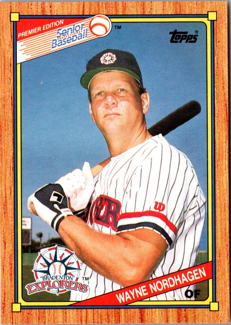 1989 Topps Senior League Wayne Nordhagen