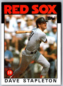 1986 Topps Dave Stapleton