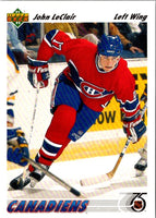 1991 Upper Deck John LeClair #345 Rookie