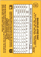 1987 Donruss Bo Diaz #246