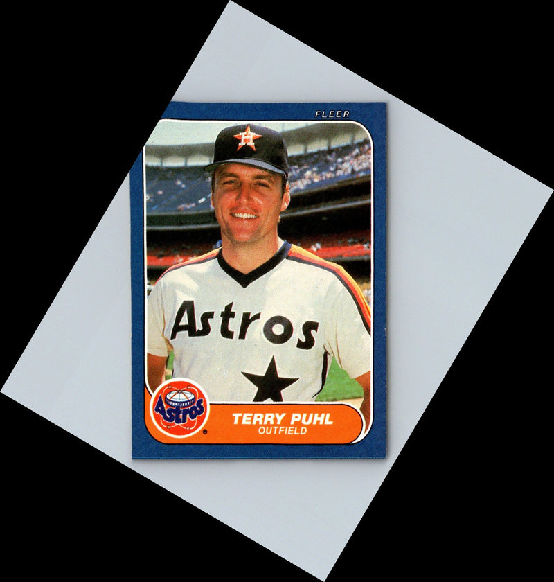 1986 Fleer Terry Puhl