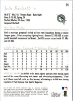 2002 Topps Gallery Josh Beckett #24