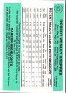 1984 Donruss Bob Knepper