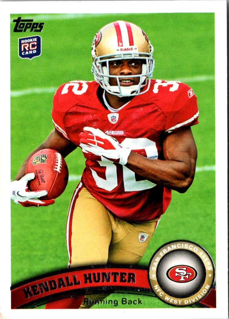 2011 Topps Kendall Hunter