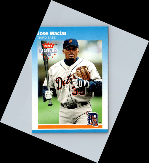 2002 Fleer Platinum Jose Macias #67