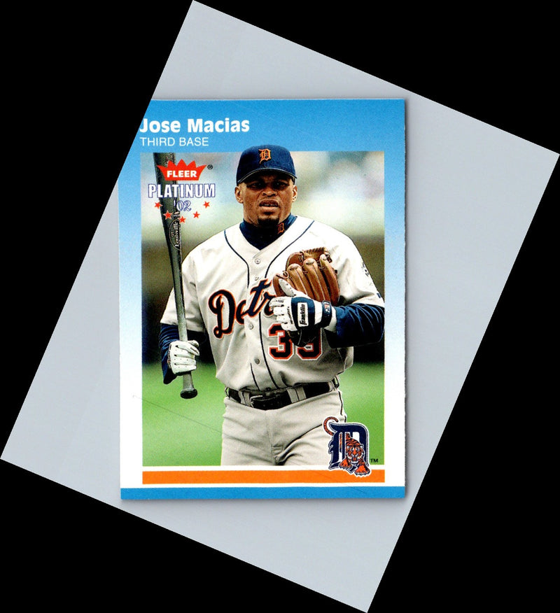 2002 Fleer Platinum Jose Macias