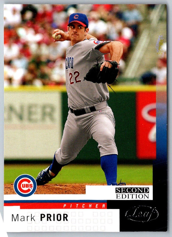 2004 Leaf Press Proofs Blue Mark Prior #117