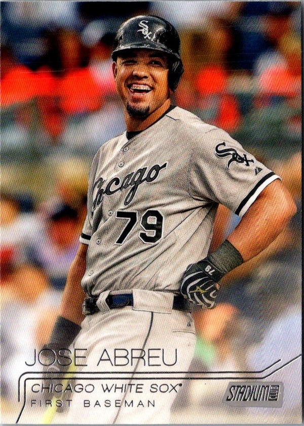 2015 Stadium Club Jose Abreu #152