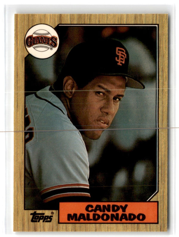 1987 Topps Tiffany Candy Maldonado #335