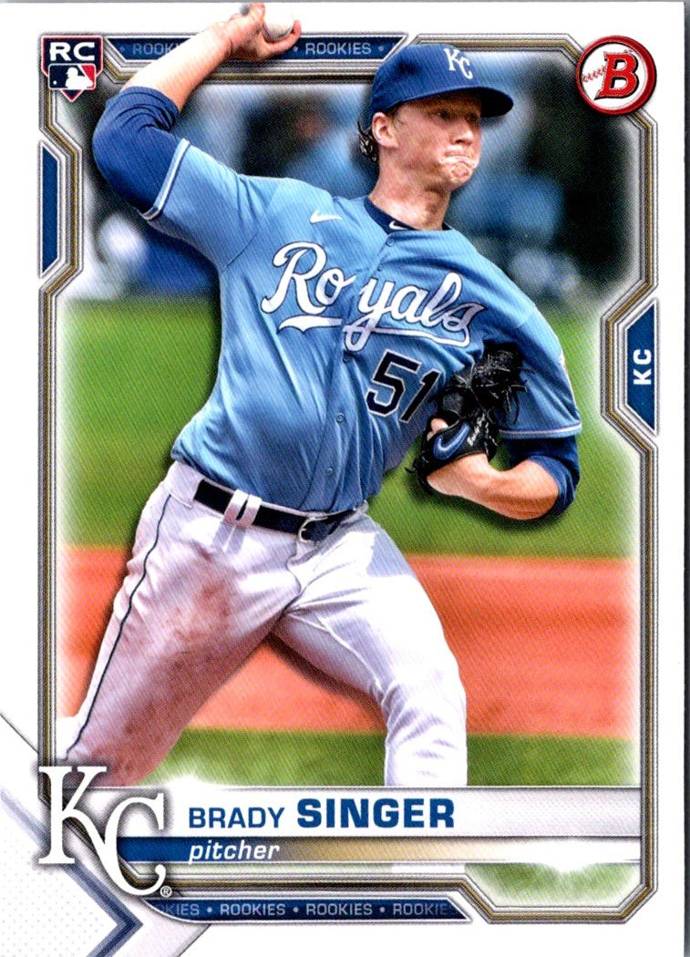 2021 Bowman Brady Singer