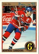 1991 O-Pee-Chee Premier Guy Carbonneau