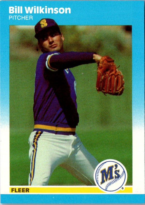 1987 Fleer Update Glossy Bill Wilkinson #U-125