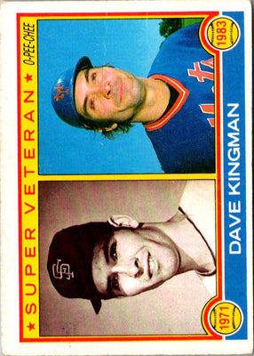 1983 O-Pee-Chee Dave Kingman #161