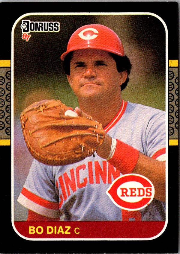 1987 Donruss Bo Diaz #246