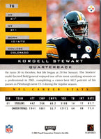 2002 Playoff Honors Kordell Stewart #76