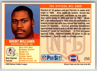 1989 NFL Proset Brent Williams #250
